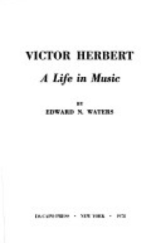 Cover of Victor Herbert