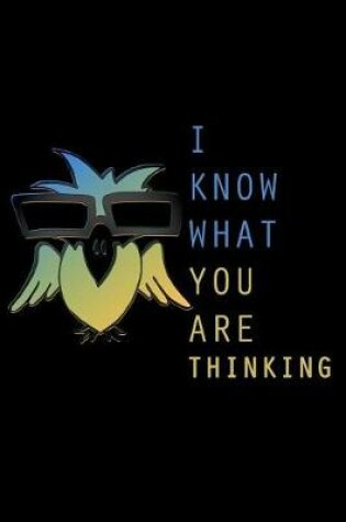 Cover of I know what you are thinking (owl)