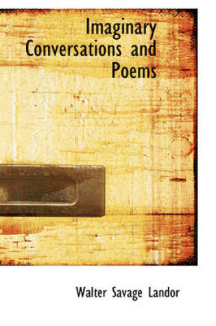 Cover of Imaginary Conversations and Poems