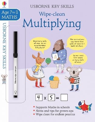 Cover of Wipe-Clean Multiplying 7-8