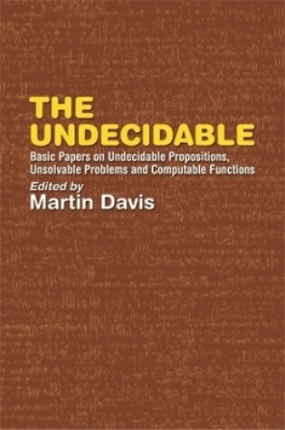 Cover of The Undecidable