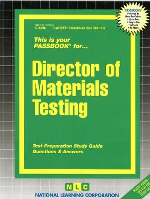 Book cover for Director of Materials Testing