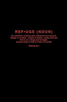 Book cover for Refuge (noun)