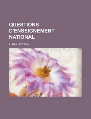 Book cover for Questions D'Enseignement National