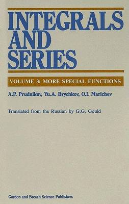 Cover of More Special Functions