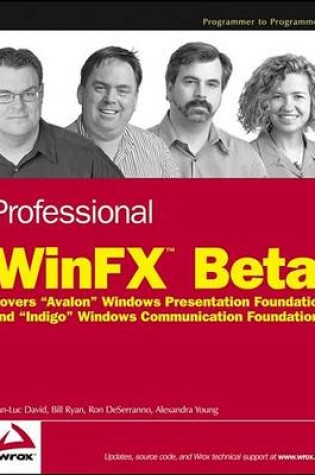 Cover of Professional WinFX Beta