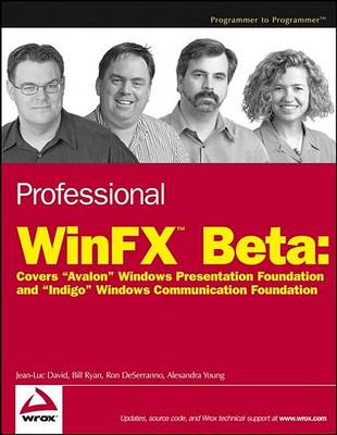 Book cover for Professional WinFX Beta