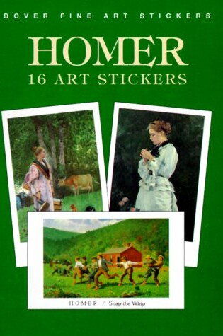 Cover of Homer: 16 Art Stickers