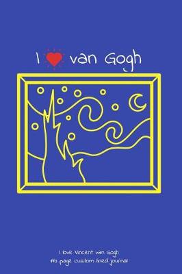 Book cover for I love Vincent van Gogh