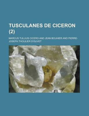 Book cover for Tusculanes de Ciceron (2 )