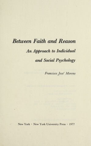 Cover of Between Faith and Reason