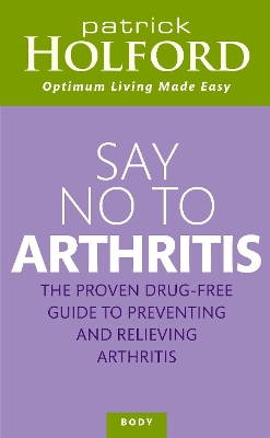 Book cover for Say No To Arthritis