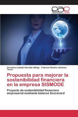 Book cover for Propuesta para mejorar la sostenibilidad financiera en la empresa SISMODE