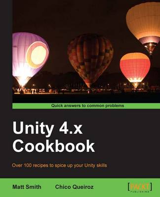 Book cover for Unity 4.x Cookbook