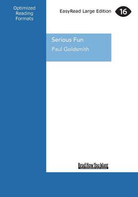 Book cover for Serious Fun