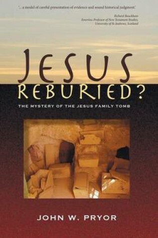 Cover of Jesus Reburied?