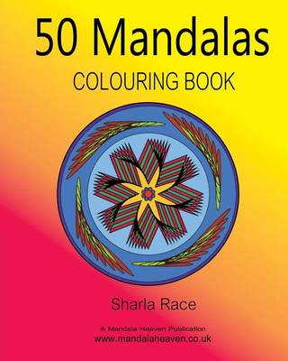 Book cover for 50 Mandalas Colouring Book