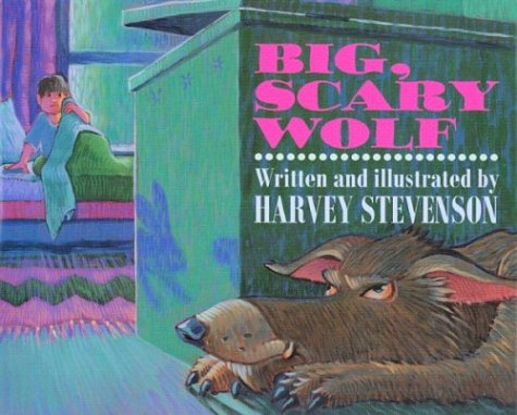 Book cover for Big Scary Wolf