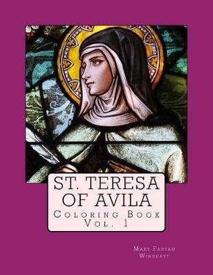 Book cover for St. Teresa of Avila Coloring Book