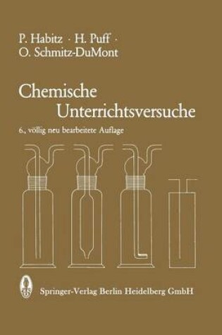 Cover of Chemische Unterrichtsversuche