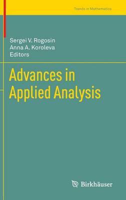 Book cover for Advances in Applied Analysis