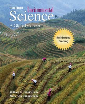 Book cover for Environmental Science: A Global Concern (Nasta Hardcover Reinforced High School Binding)