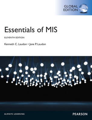 Book cover for Essentials of MIS with MyMISLab, Global Edition