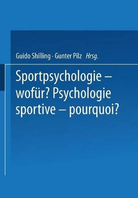 Book cover for Sportpsychologie — wofür? / Psychologie sportive — pourquoi?