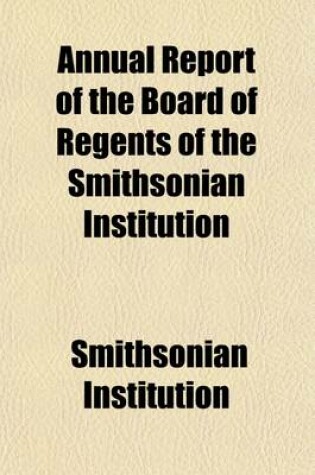 Cover of Report of the Board of Regents Volume 29