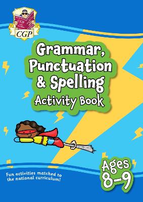 Book cover for Grammar, Punctuation & Spelling Activity Book for Ages 8-9 (Year 4)