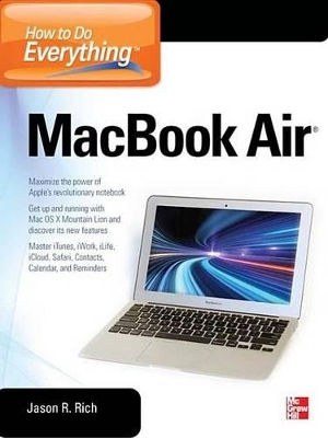 Book cover for How to Do Everything Macbook Air
