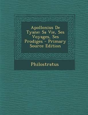 Book cover for Apollonius de Tyane