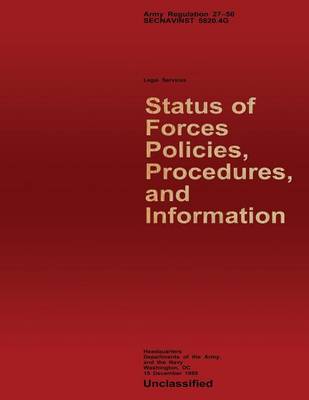 Book cover for Status of Forces Policies, Procedures and Information