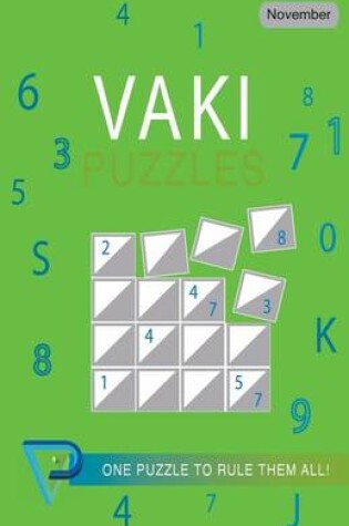 Cover of Vaki Puzzles November 2016