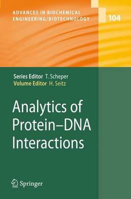 Book cover for Analytics of Protein-DNA Interactions