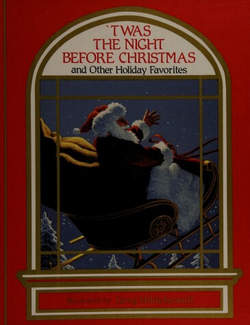 Book cover for 'Twas the Night Before Christmas