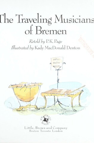 Cover of The Traveling Musicians of Bremen