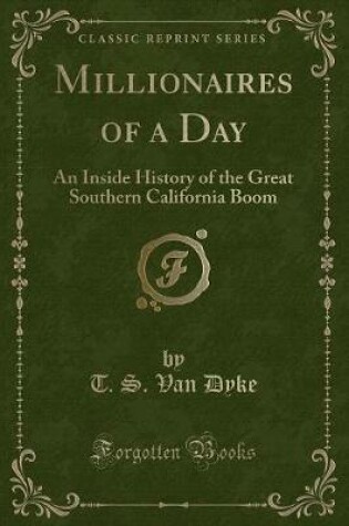 Cover of Millionaires of a Day