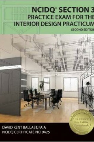 Cover of NCIDQ Section 3 Practice Exam for the Interior Design Practicum