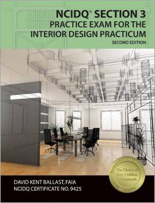 Book cover for NCIDQ Section 3 Practice Exam for the Interior Design Practicum