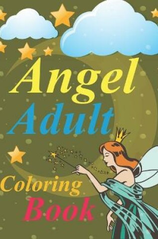 Cover of Angel Adult Coloring Book