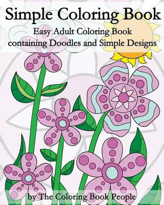 Book cover for Simple Coloring Book