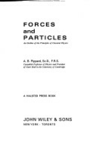 Cover of Forces and Particles