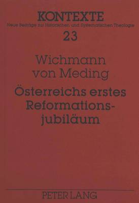 Book cover for Oesterreichs Erstes Reformationsjubilaeum