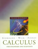 Book cover for Calculus for Engineers and Scientists, Volume 2