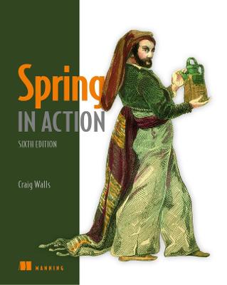 Book cover for Spring in Action