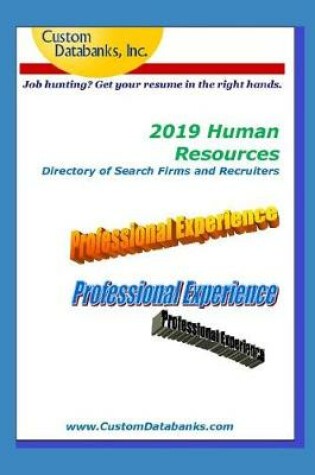 Cover of 2019 Human Resources Directory of Search Firms and Recruiters