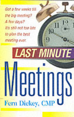 Cover of Last Minute Meetings