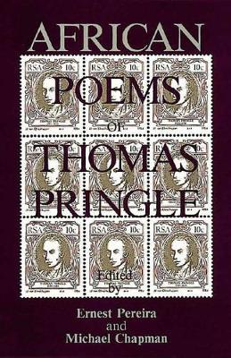 Book cover for African Poems of Thomas Pringle