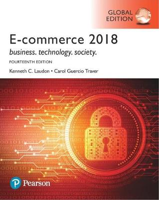 Book cover for E-Commerce 2018, Global Edition